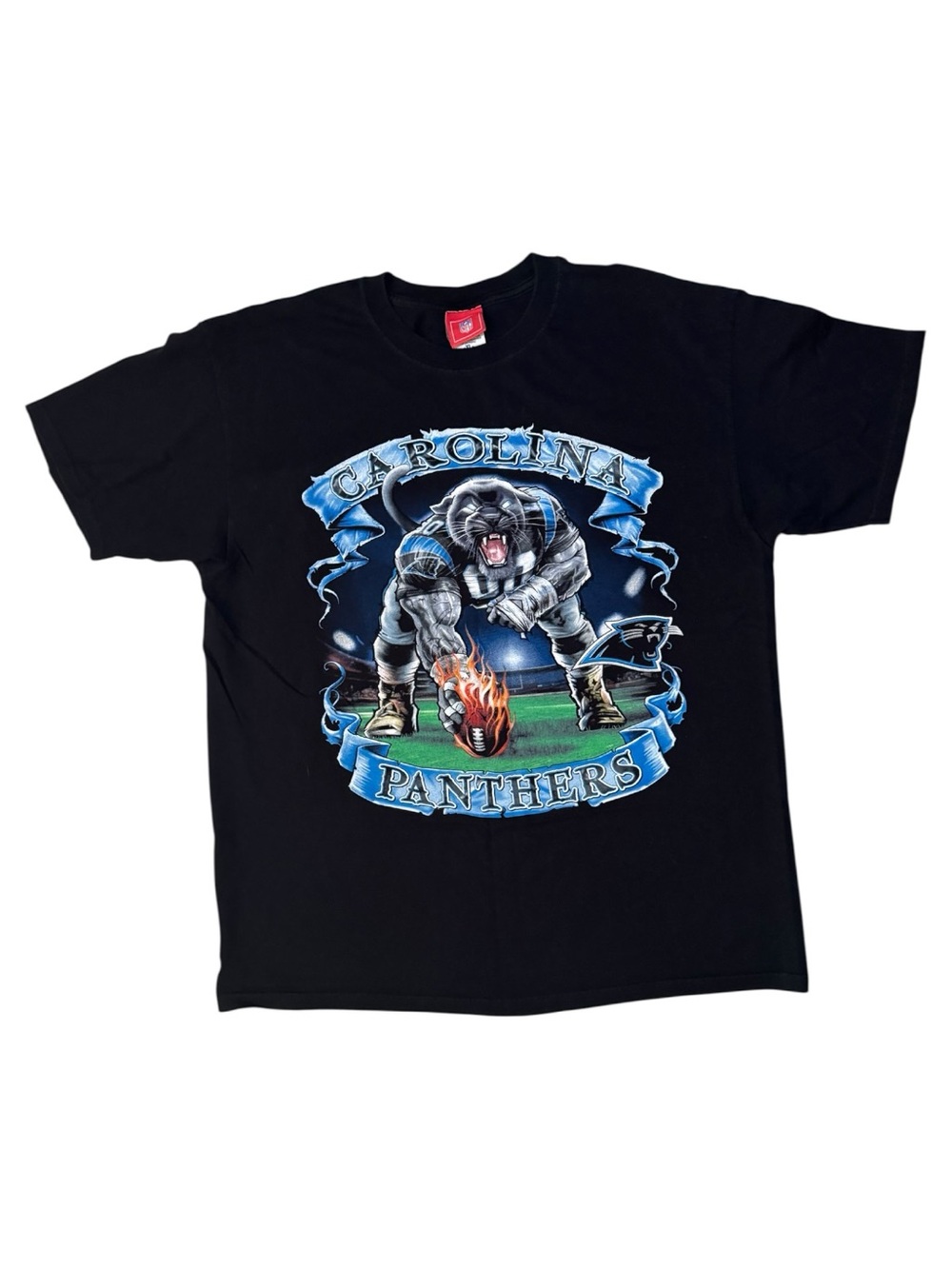 NFL Y2k Carolina Panthers Vintage Men's T-Shirt